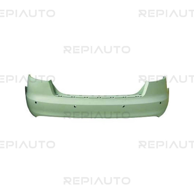 Pare-choc arrière à peindre avec trous radars Audi A6 2 (4F2-C6) phase 2 2008-2011