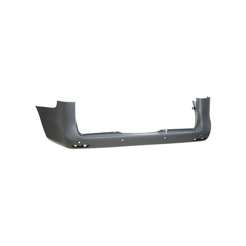 Pare-choc arrière à peindre avec 6 trous radars chassis long Mercedes Classe V W447 2014-2019