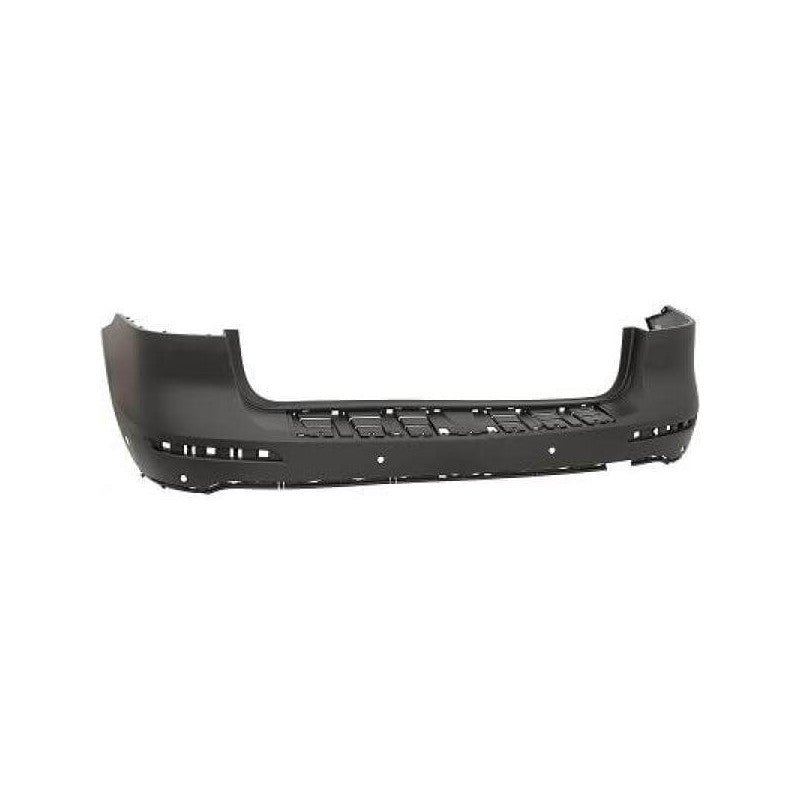 Pare-choc arrière à peindre avec trous radars Mercedes GLE W166 2015-2019