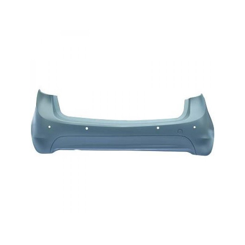 Pare-choc arrière à peindre avec trous radars Opel Meriva 2010-2014