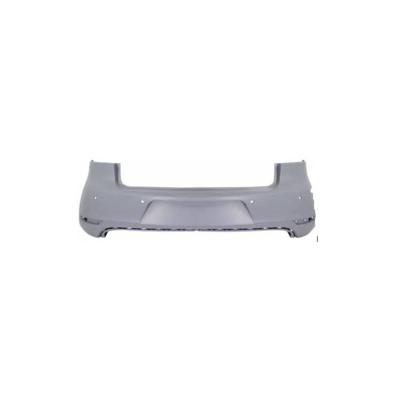 Pare-choc arrière à peindre avec trous radars Volkswagen Golf 6 GTI/GTD 2009-2013