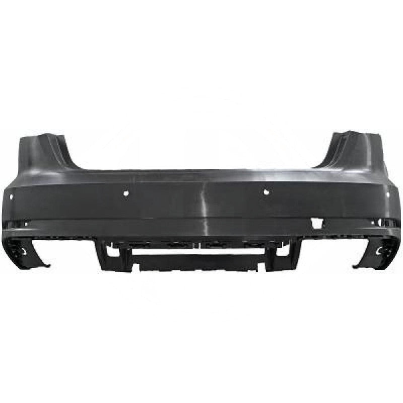 Pare-choc arrière avec trous radars S-Line Audi A3 et A3 Sportback 8V phase 2 2016-2020