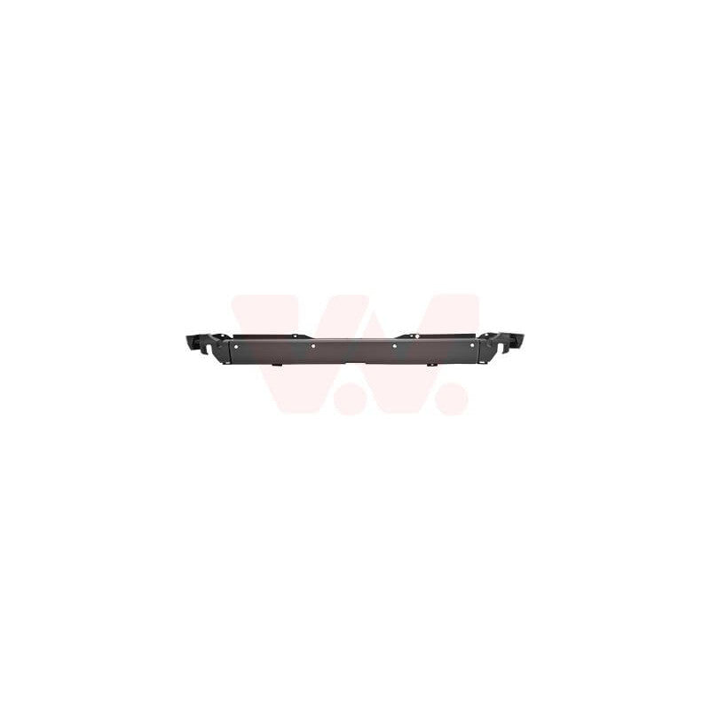Pare-choc arrière central gris foncé avec trou radar Mercedes Viano / Vito W639 2003-2010