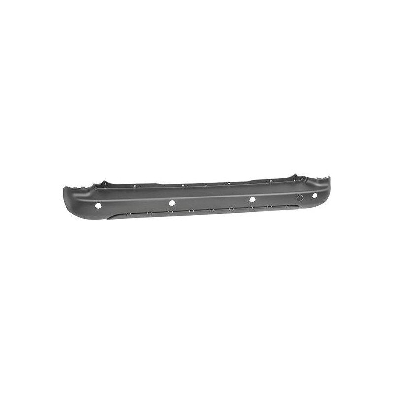 Pare-choc arrière central noir avec emplacement moulure et radars Citroën Berlingo 2008-2018