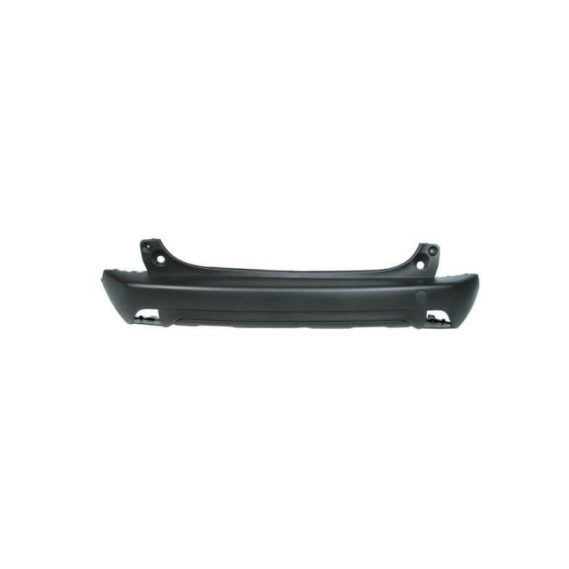 Pare-choc arrière central noir Peugeot 2008 1 2013-2019