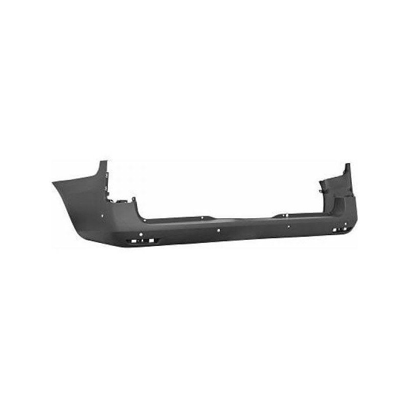 Pare-choc arrière gris avec 6 trous radars chassis long Mercedes Vito W447 2014-2019