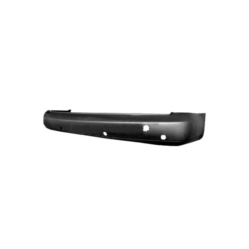 Pare-choc arrière noir avec 4 trous radars court Volkswagen Caddy 3 phase 2 2010-2015