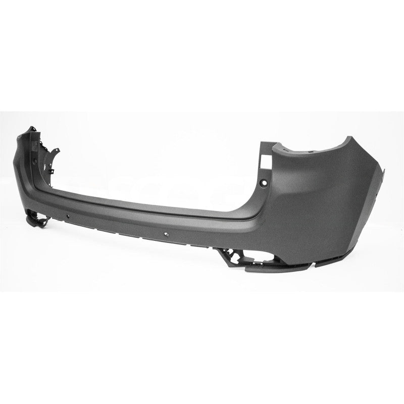 Pare-choc arrière supérieur à peindre avec 2 trous radars Jeep Compass 2 phase 1 2017-2020