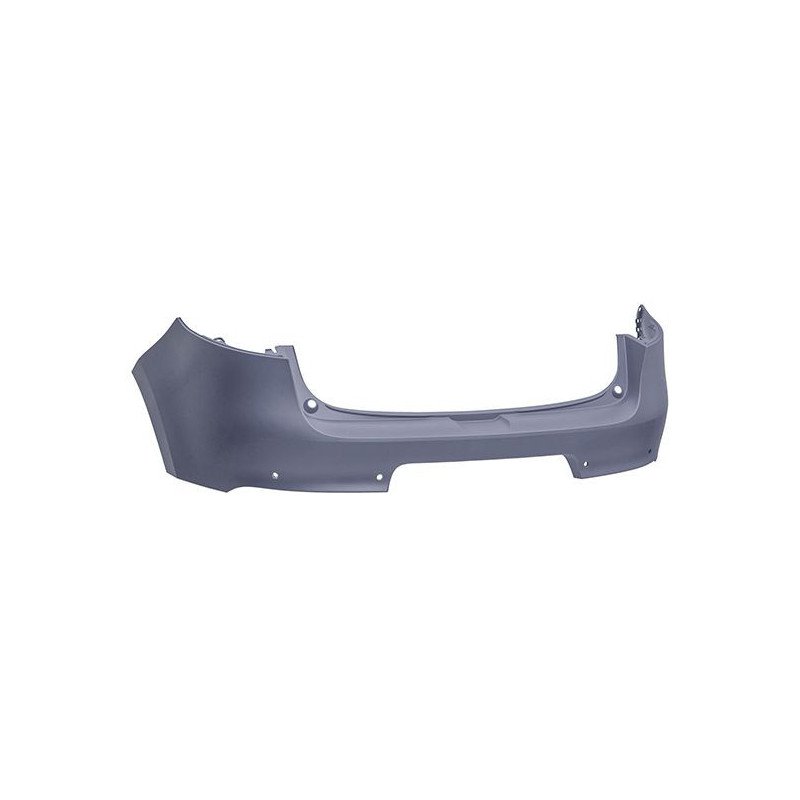 Pare-choc arrière supérieur à peindre avec 4 trous radars 5 portes Renault Megane 3 2008-2015