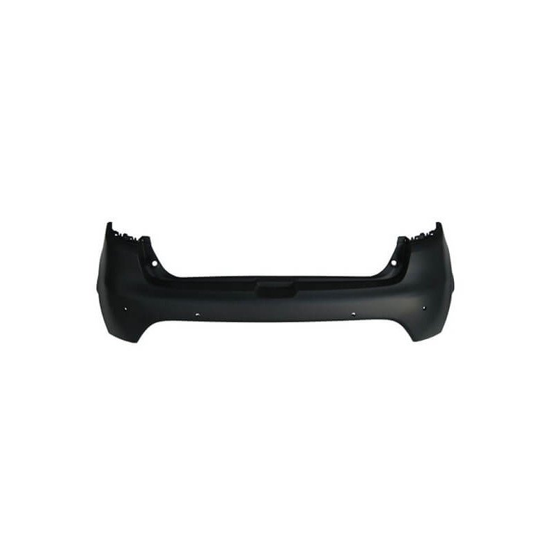 Pare-choc arrière supérieur à peindre avec trous radars Renault Clio 4 phase 1 2012-2016