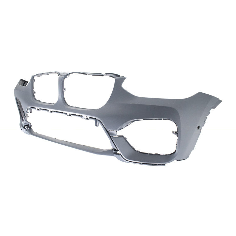 Pare-choc avant à peindre avec 2 trous radars BASIC BMW X3 G01 phase 1 2017-2021