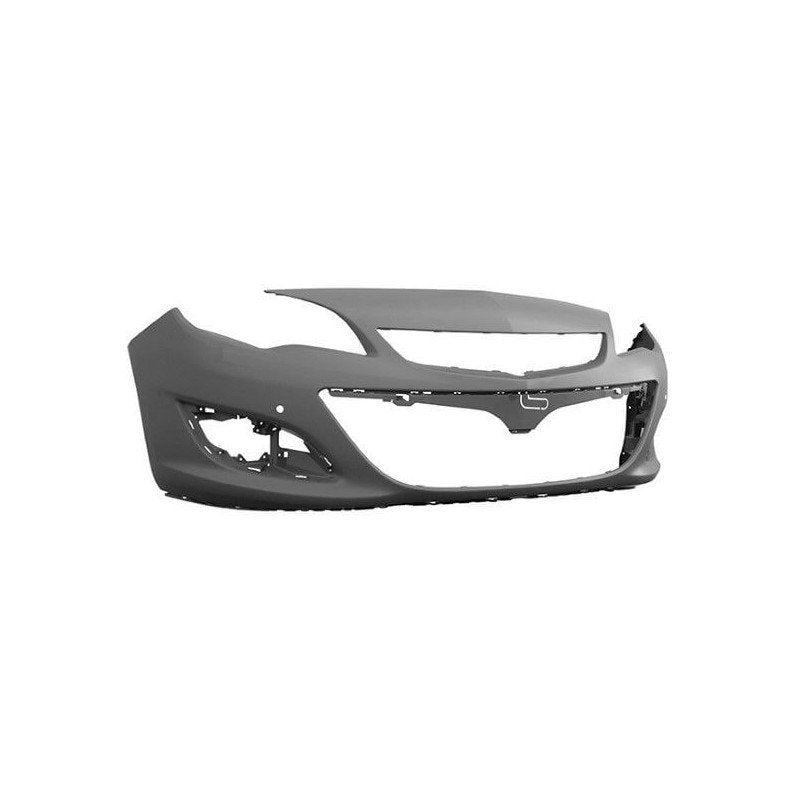 Pare-choc avant à peindre avec 2 trous radars Opel Astra J phase 2 2012-2015