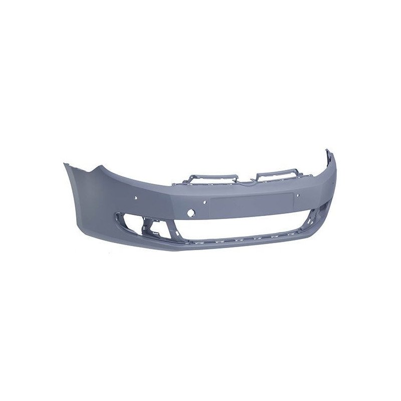 Pare-choc avant à peindre avec 4 trous pour radars Volkswagen Golf 6 2008-2012