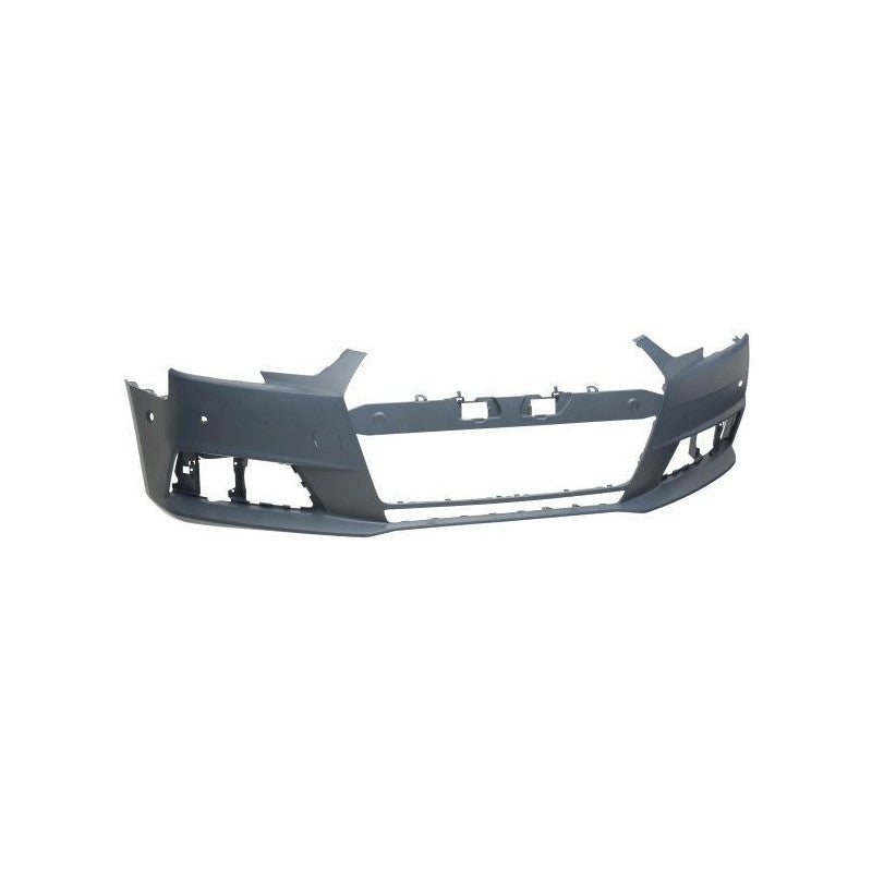 Pare-choc avant à peindre avec 4 trous radars Audi A4 5 B9 phase 1 2015-2019