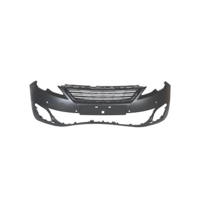 Pare-choc avant à peindre avec 4 trous radars ALLURE/FELINE Peugeot 308 2 phase 1 2013-2017