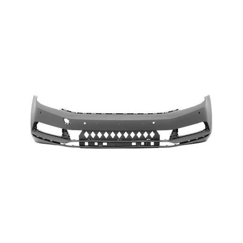 Pare-choc avant à peindre avec 4 trous radars Trendline/Confortline Volkswagen Passat B8 phase 1 2014-2019