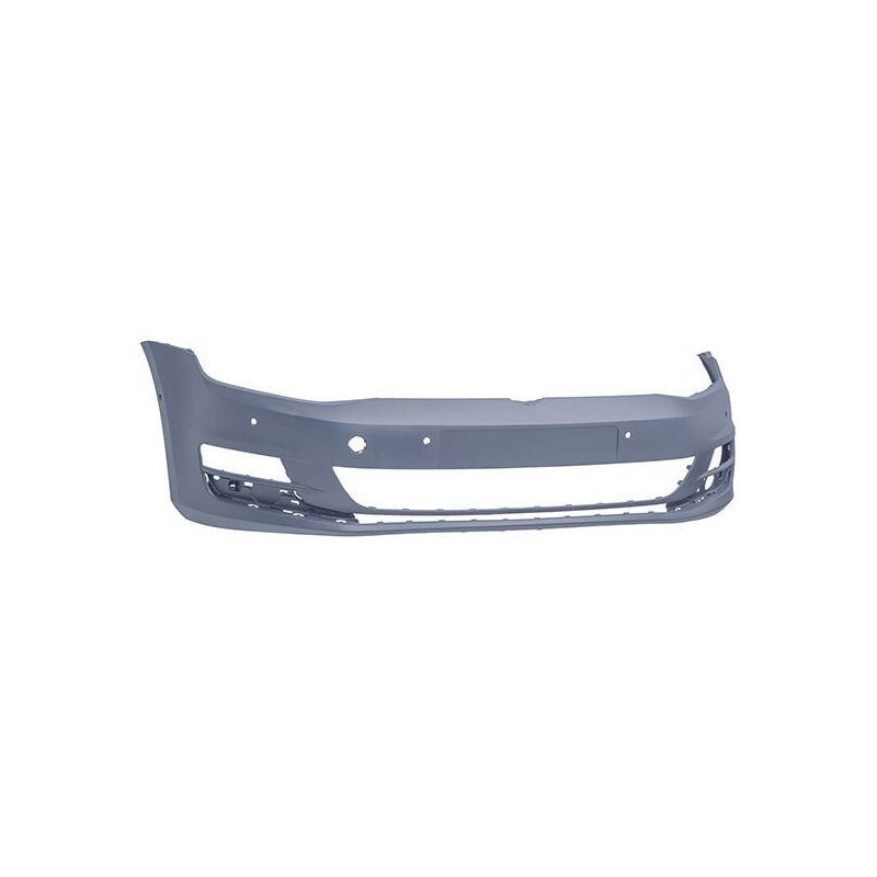 Pare-choc avant à peindre avec 6 trous radars Volkswagen Golf 7 phase 1 2012-2017