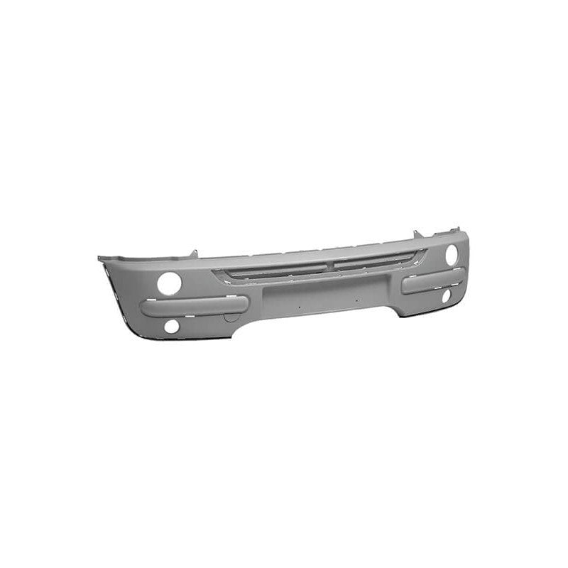 Pare-choc avant à peindre avec trou moulure Mini One / Cooper R50/R53 2001-2004