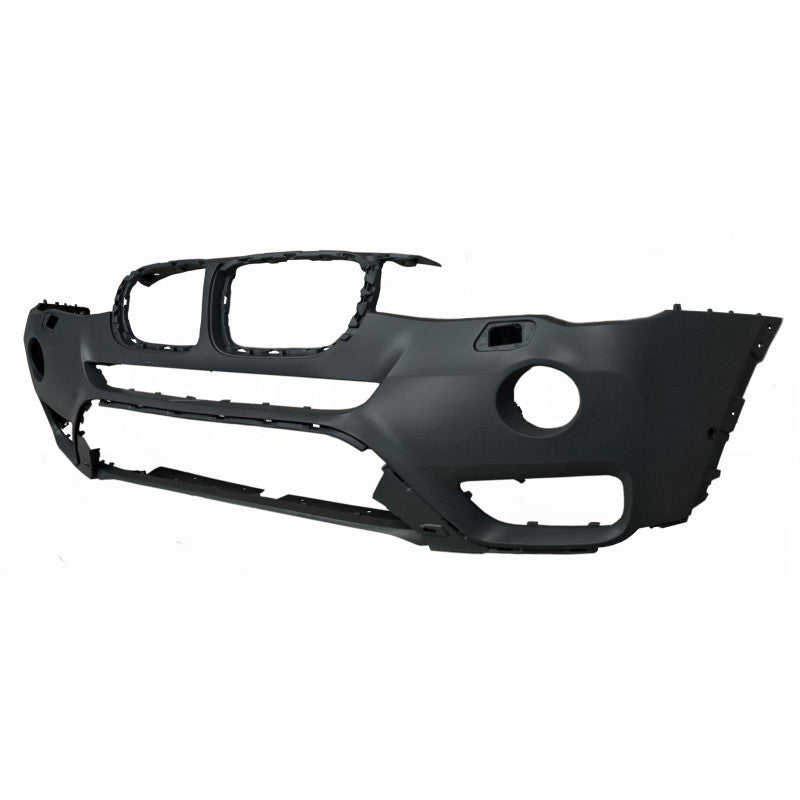 Pare-choc avant à peindre avec trous anti-brouillards Led/lavephares et park assist BMW X3 2 F25 phase 2 2014-2017
