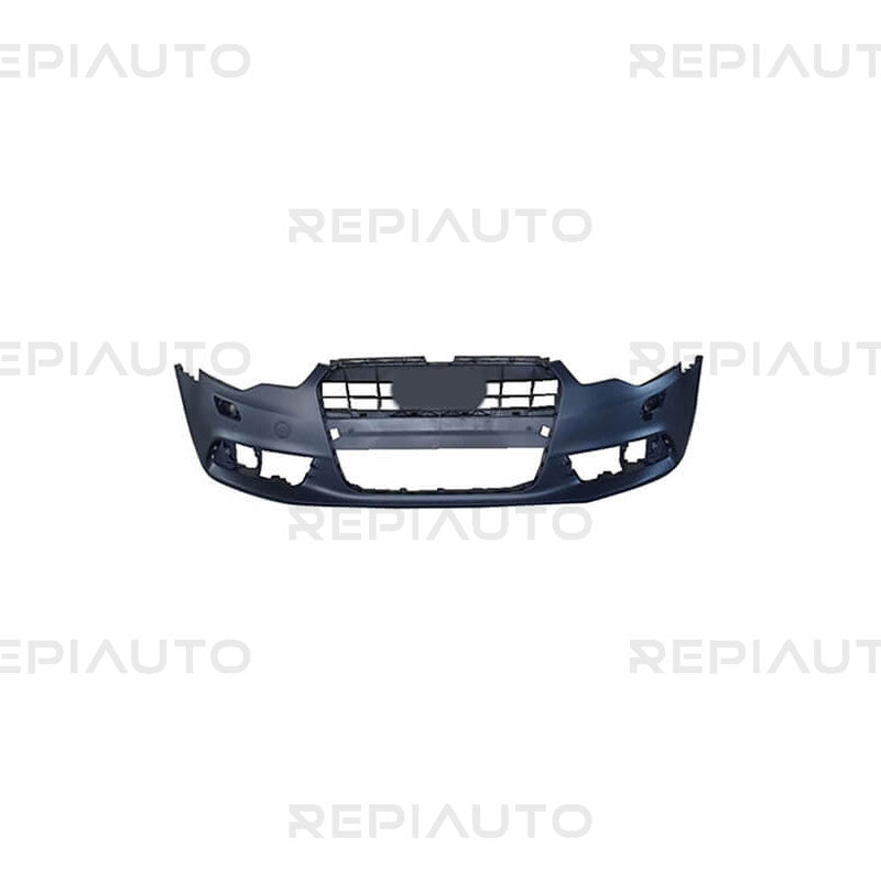 Pare-choc avant à peindre avec trous lave-phares Audi A6 4 (4G2-C7-4GC/4G5-C7-4GD) phase 1 2011-2014
