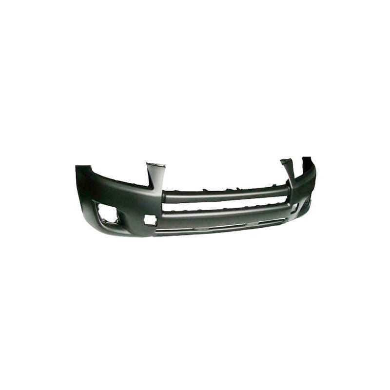 Pare-choc avant à peindre avec trous pour moulure Toyota Rav4 3 phase 2 2009-2010