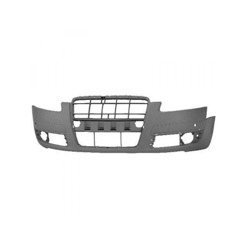 Pare-choc avant à peindre avec trous radars Audi A6 2 (4F2-C6/4F5-C6) phase 1 2004-2008