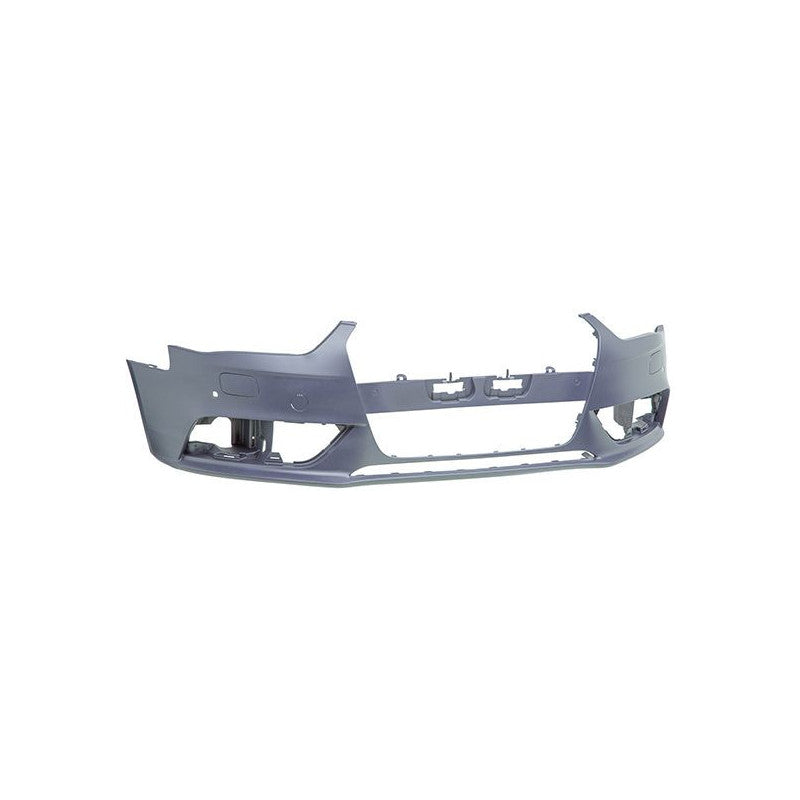 Pare-choc avant à peindre avec trous radars et lave-phares Audi A4 4 B8 phase 2 2011-2015