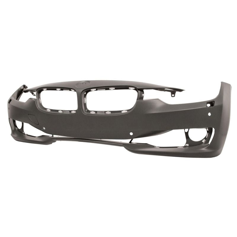 Pare-choc avant à peindre avec trous radars et lave-phares BMW Serie 3 F30/F31 phase 1 2012-2015