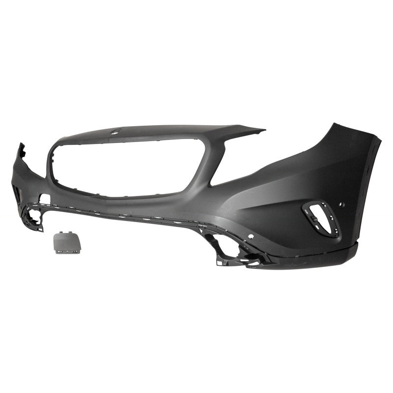 Pare-choc avant à peindre avec trous radars Mercedes GLA X156 phase 1 2013-2017