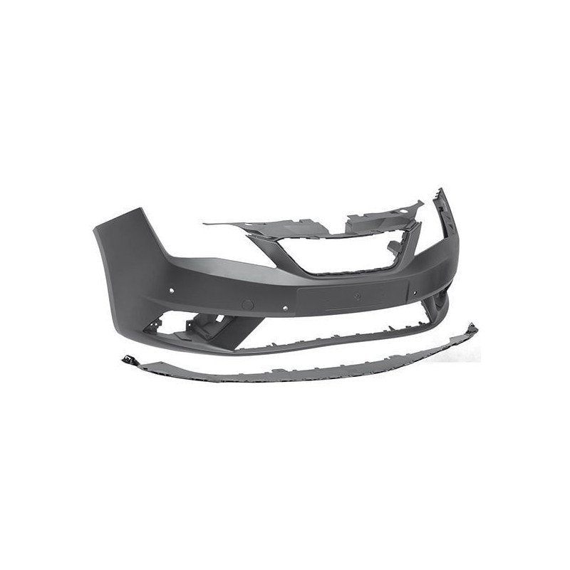 Pare-choc avant à peindre avec trous radars Seat Ibiza 4 6J5, 6P1 phase 2 2012-2015