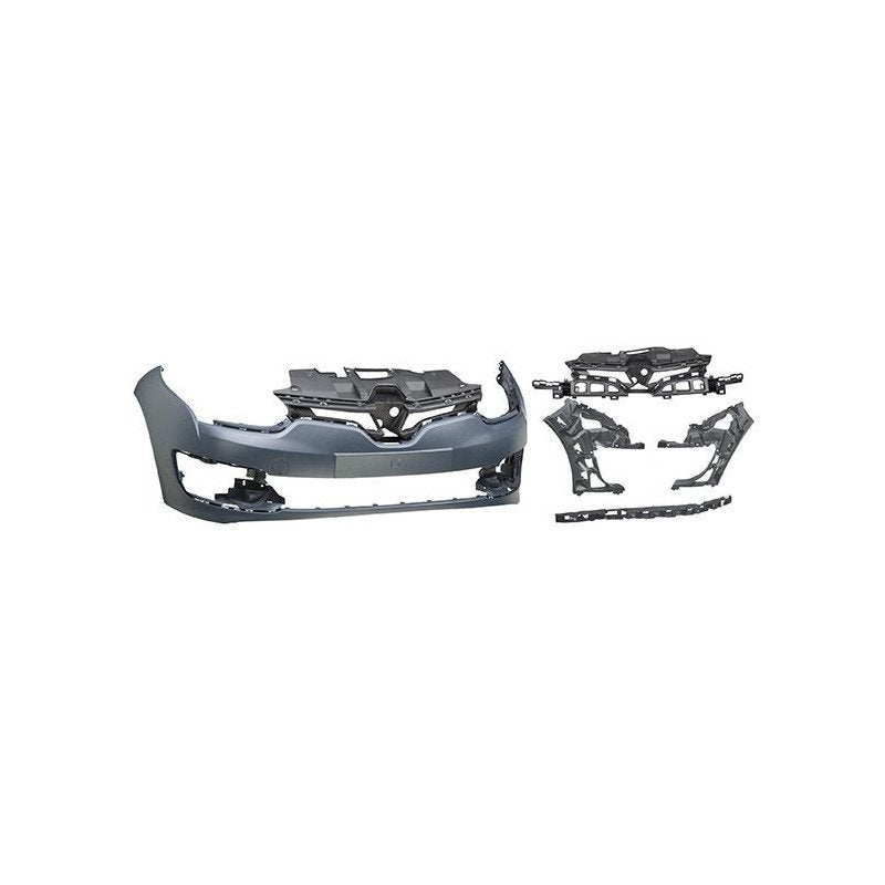 Pare-choc avant à peindre avec supports Renault Megane 3 phase 3 2014-2015 PREMIUM