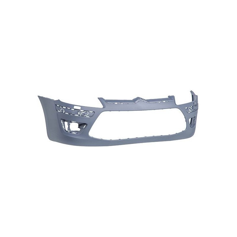 Pare-choc avant avec trous lave phares à peindre Citroën C4 1 phase 2 2008-2010