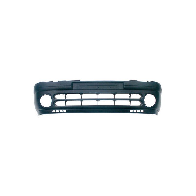 Pare-choc avant noir avec trous anti-brouillards Renault Clio 2 phase 1 1998-2001