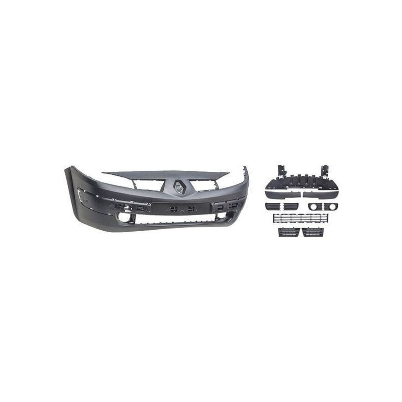 Pare-choc avant complet à peindre Renault Megane 2 phase 1 2002-2005