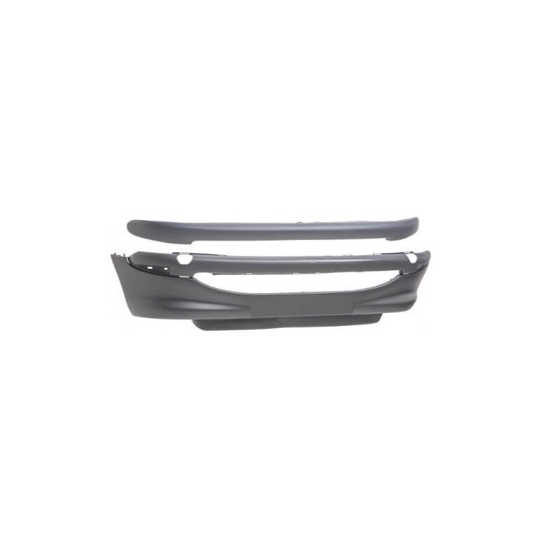 Pare-choc avant gris avec moulure Peugeot 206 1998-2009