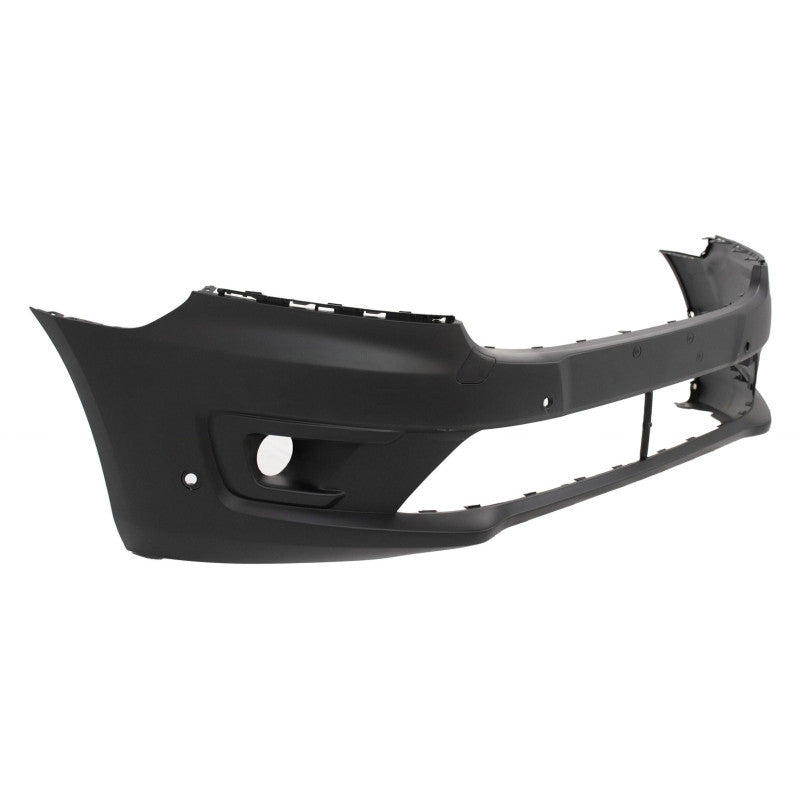 Pare-choc avant noir avec 4 trous radars et anti-brouillards Ford Tourneo - Transit Connect 2018-2021