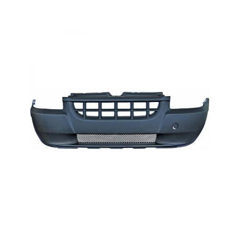 Pare-choc avant noir avec grille inférieur Fiat Doblo 1 phase 1 2001-2005