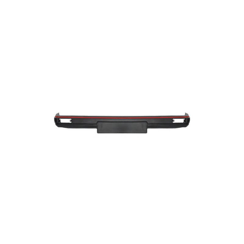 Pare-choc avant noir avec liseret rouge Volkswagen Golf 2 GTI 1983-1991