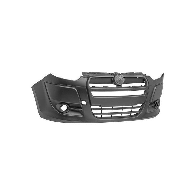 Pare-choc avant noir avec trous anti-brouillards Fiat Doblo 2 phase 1 2010-2015