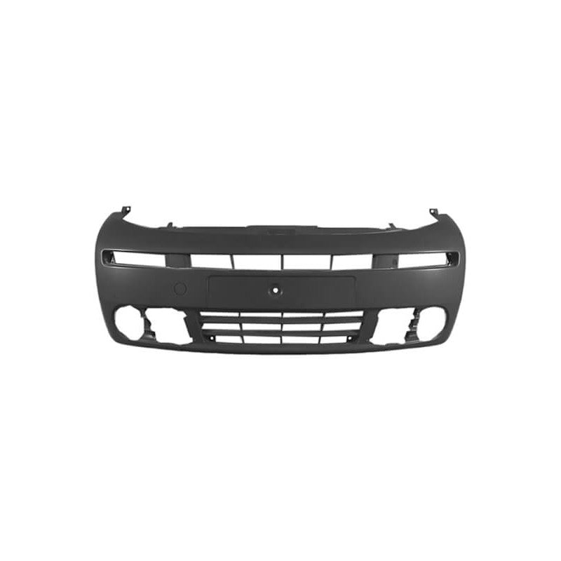 Pare-choc avant noir avec trous anti-brouillards 2.5 TD Opel Vivaro 1 phase 1 2001-2006