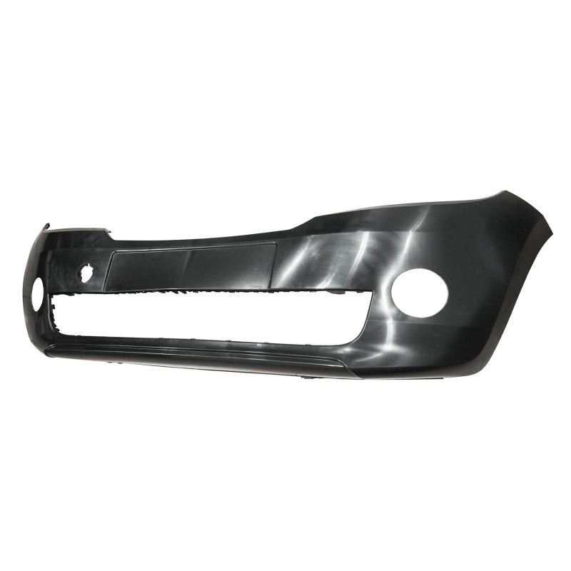 Pare-choc avant noir avec trous anti-brouillards Skoda Citigo 2012-2017