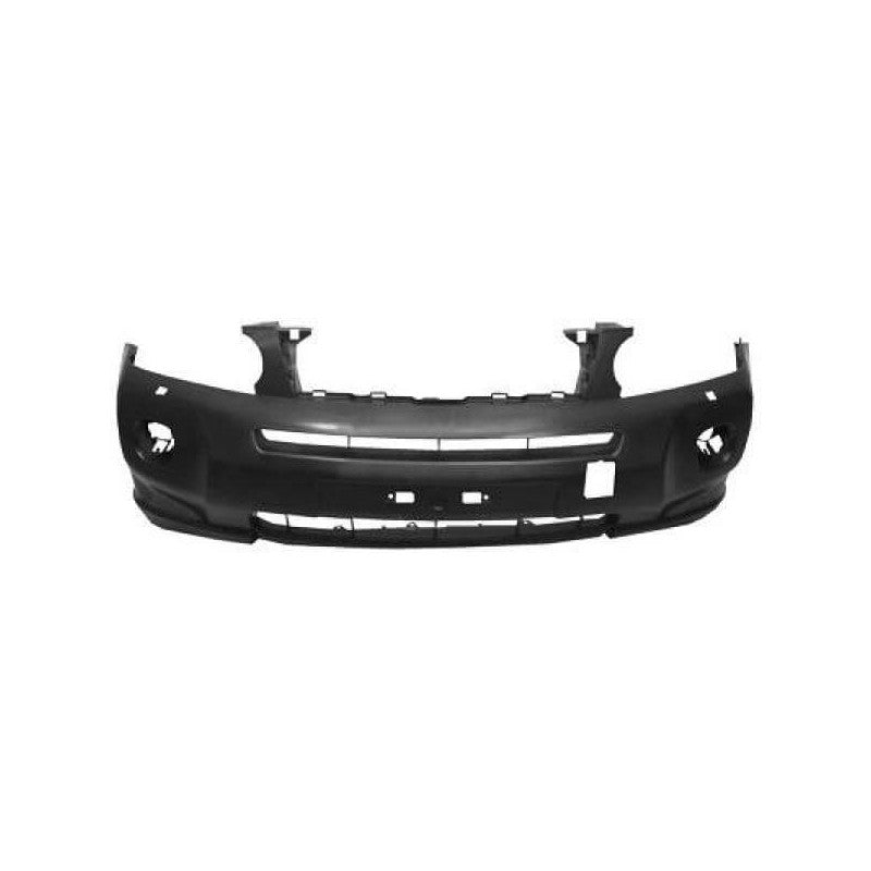 Pare-choc avant noir avec trous lave-phares Nissan X-Trail T31 phase 1 2007-2010