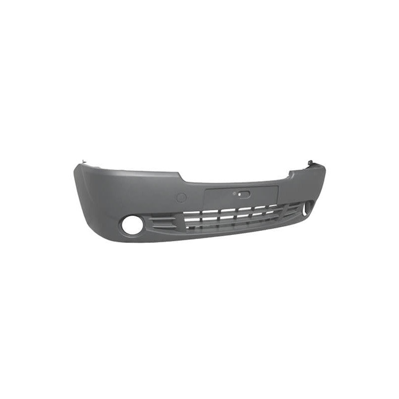 Pare-choc avant noir avec trous pour anti-brouillards Nissan Primastar 2006-2016