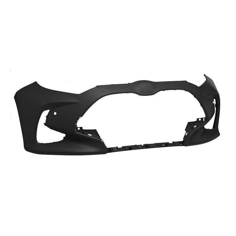 Pare-choc avant noir avec trous radars Toyota Yaris 4 depuis 2020
