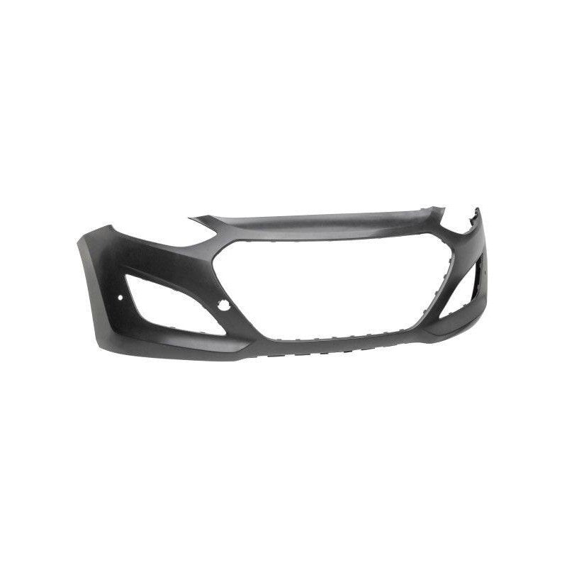 Pare-choc avant noir ou à peindre avec 2 trous radars Hyundai I30 5 portes 2012-2015