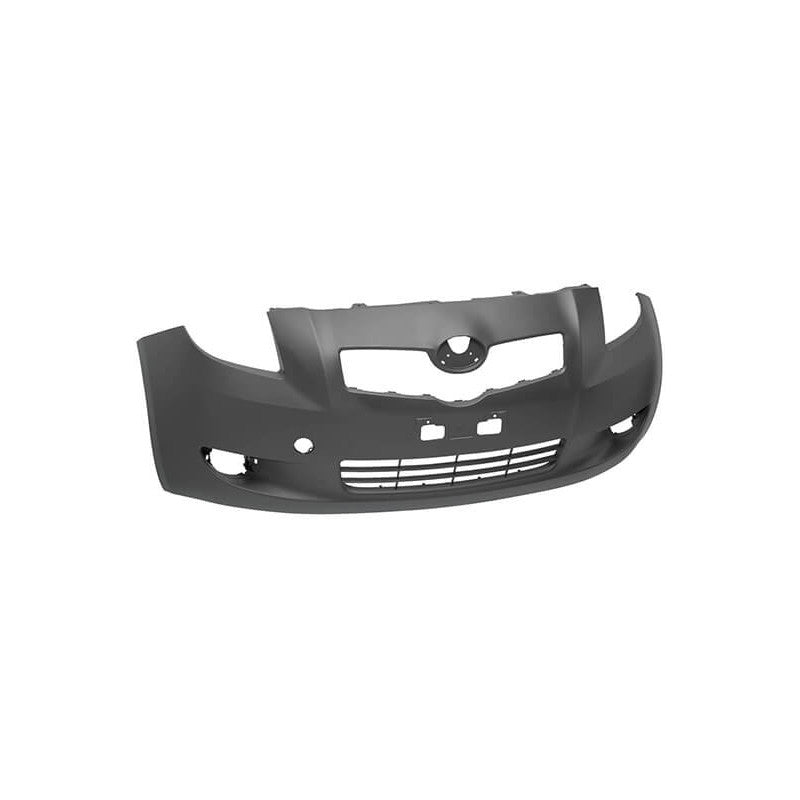 Pare-choc avant noir Toyota Yaris 2 phase 1 2006-2008
