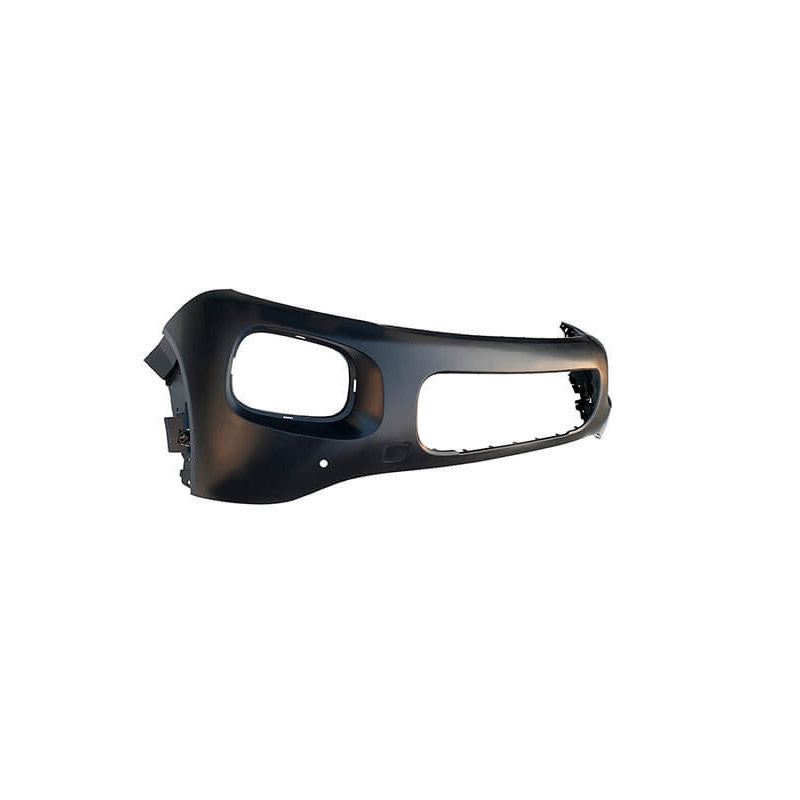 Pare-choc avant supérieur à peindre avec 4 trous radars et moulures phares Citroën C3 Aircross phase 1 2017-2021