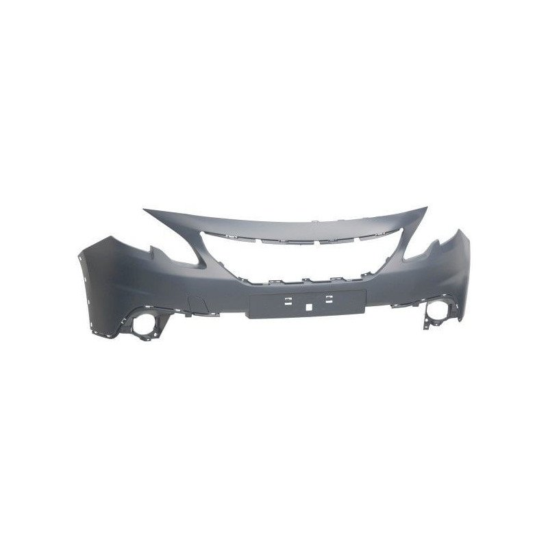 Pare-choc avant supérieur à peindre avec emplacement moulure Peugeot 2008 2016-2019