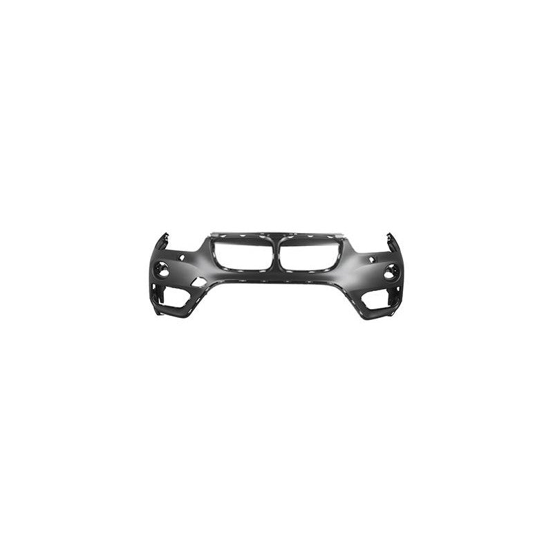 Pare-choc avant supérieur à peindre avec trous lave-phares BMW X1 F48 phase 1 2015-2020