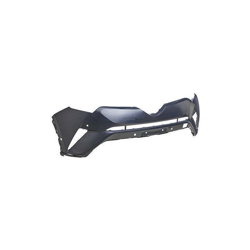 Pare-choc avant supérieur noir avec 4 trous radars Toyota C-HR phase 1 2016-2019